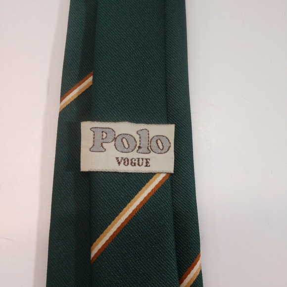 Polo Vogue Australia Kangaroo green men's tie - Picture 3 of 6